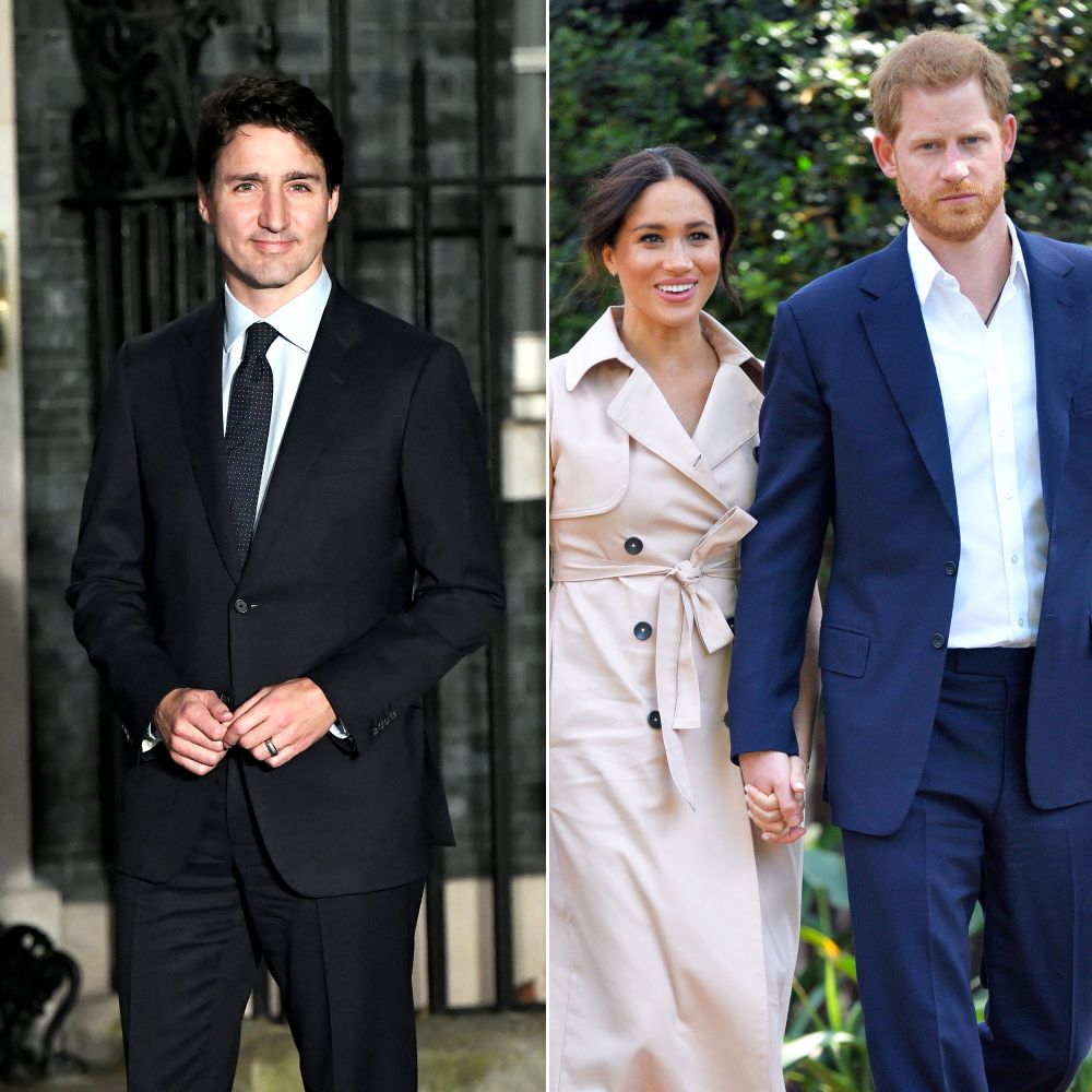 Justin Trudeau Says Canada to Support Harry and Meghan Amid Move to Canada