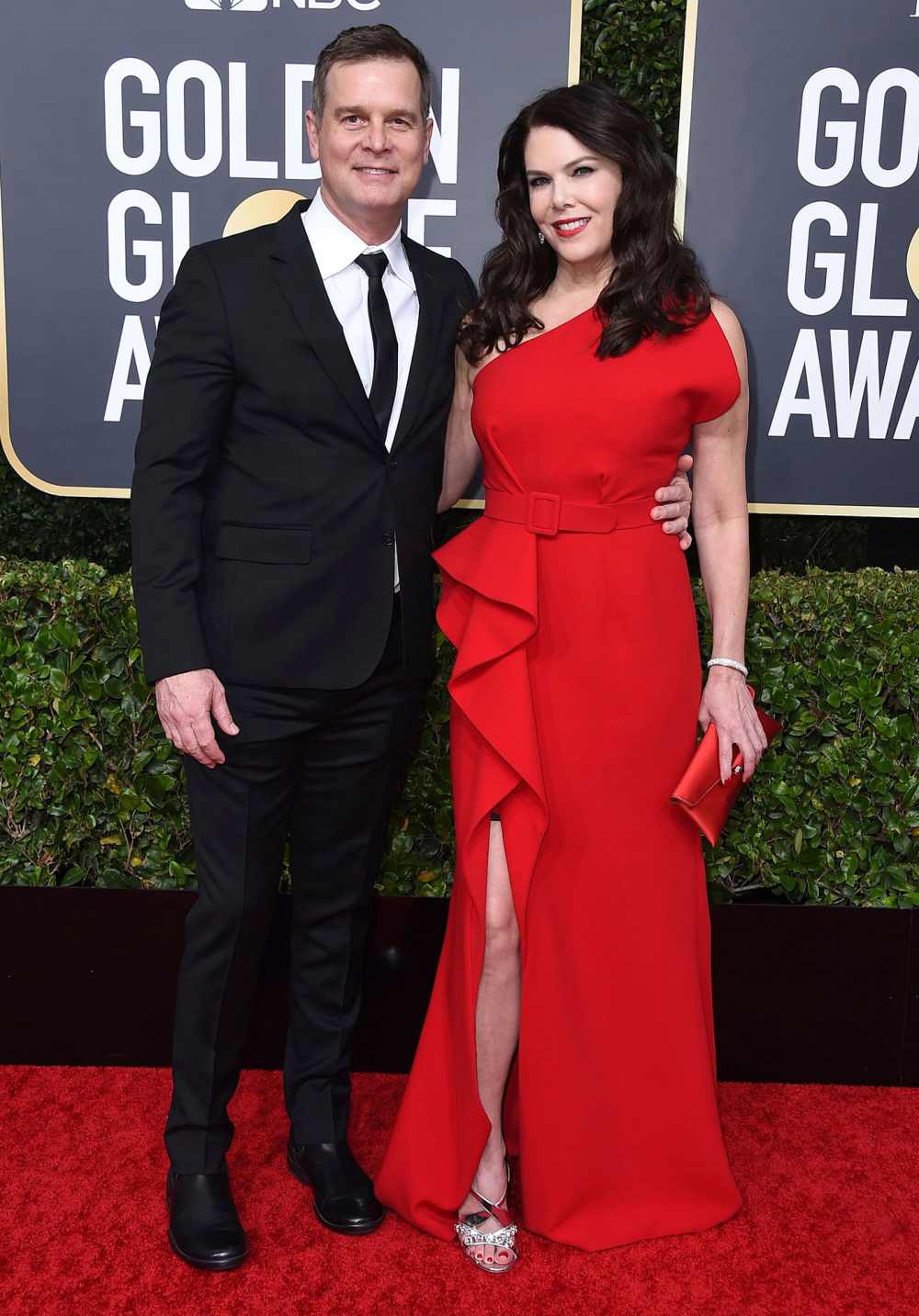 Peter Krause and Lauren Graham Date Night At Golden Globes 2020