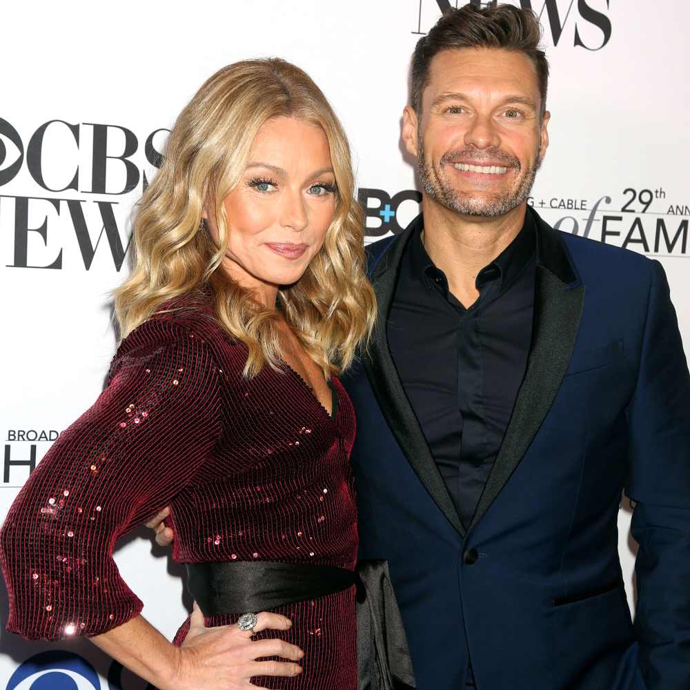 Ryan Seacrest Falls Out of His Chair During a Taping of 'Live With Kelly and Ryan'
