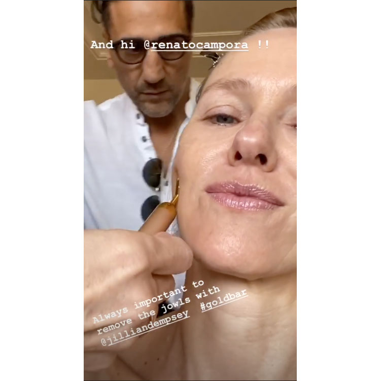 Naomi Watts See the Stars Getting Ready for the Golden Globes