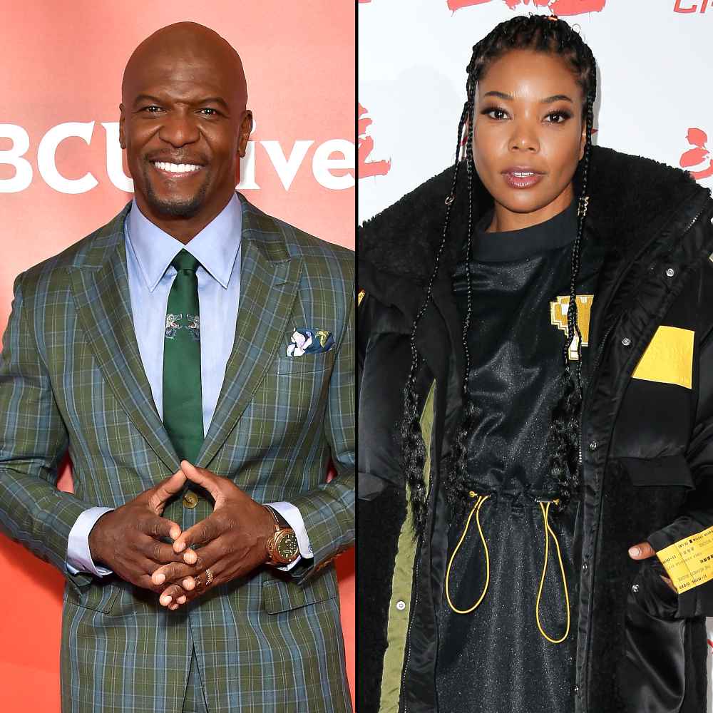 Terry Crews is interviewed by Us Weekly Gabrielle Union