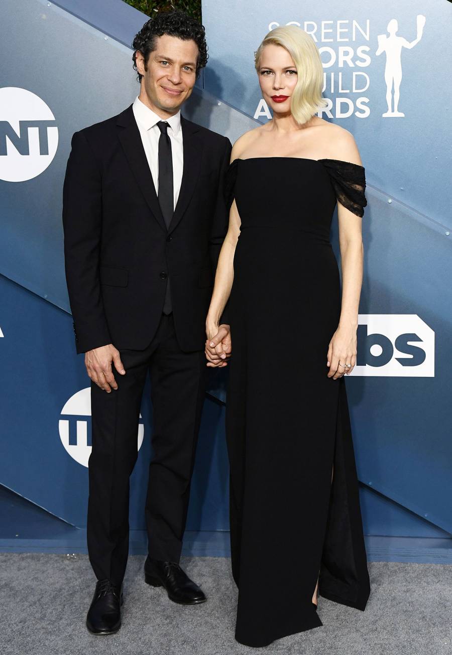 Michelle Williams and Thomas Kail Hottest Couples and PDA at SAG Awards 2020