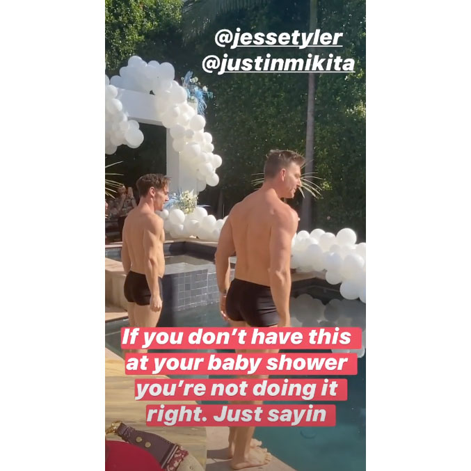 Jesse Tyler Ferguson and Husband Justin Mikita Celebrate Baby Shower With Sarah Hyland, Sofia Vergara