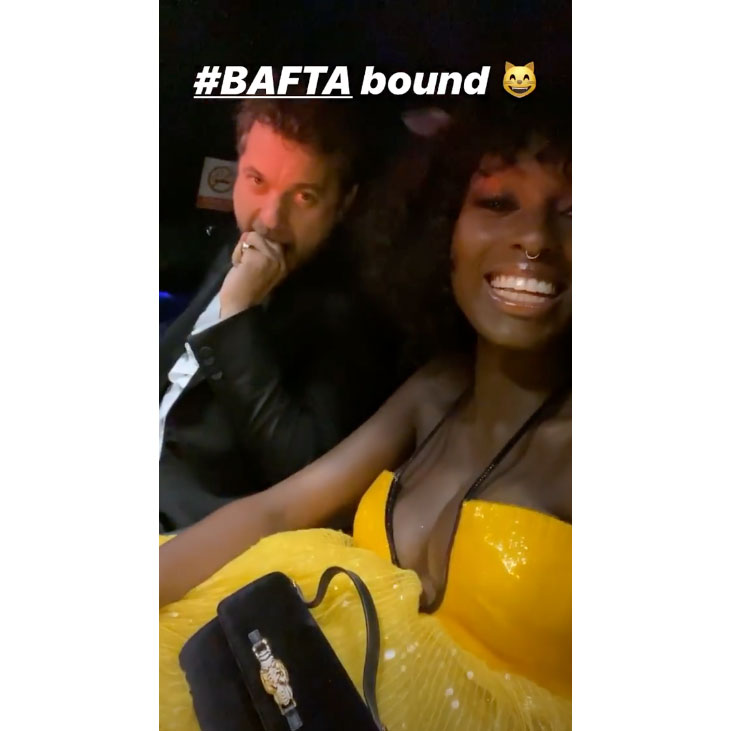 Joshua Jackson and Pregnant Wife Jodie Turner-Smith Dazzle at the 2020 BAFTAs After Gender Reveal