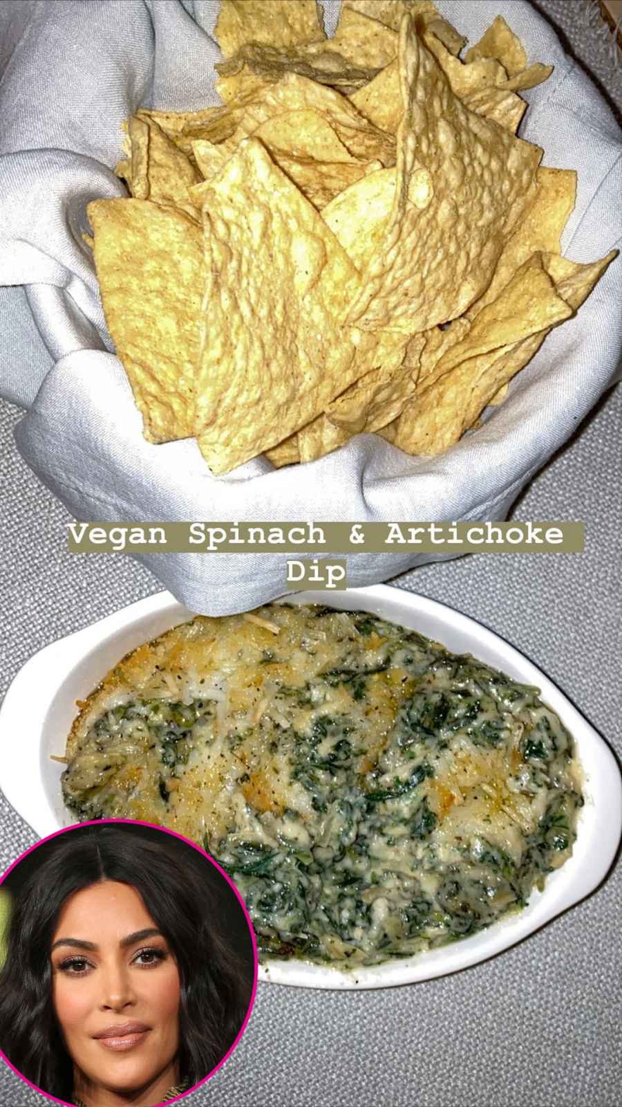 Kim Kardashian West Vegan Dip Stars Share What They Ate on Super Bowl Sunday 2020