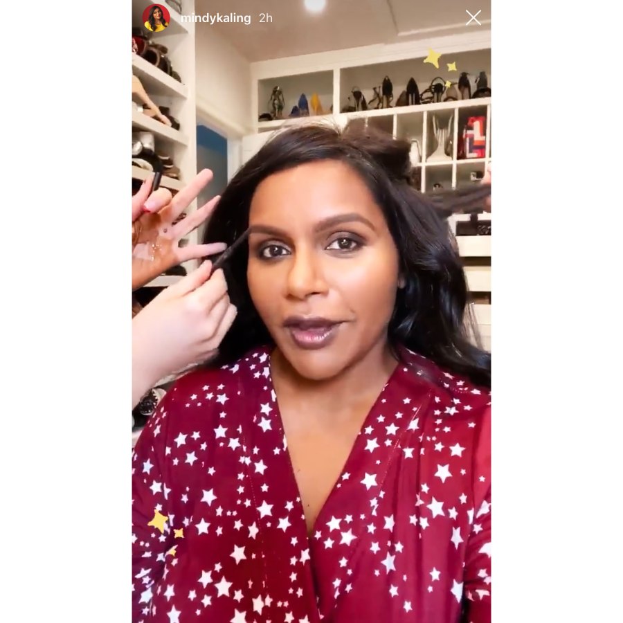 Mindy Kaling See the Stars Getting Ready for the 2020 Oscars