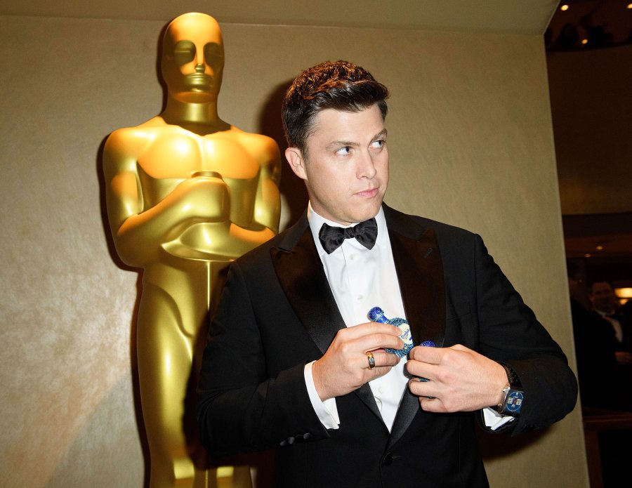 Colin Jost Oscars 2020 What Celebs Ate