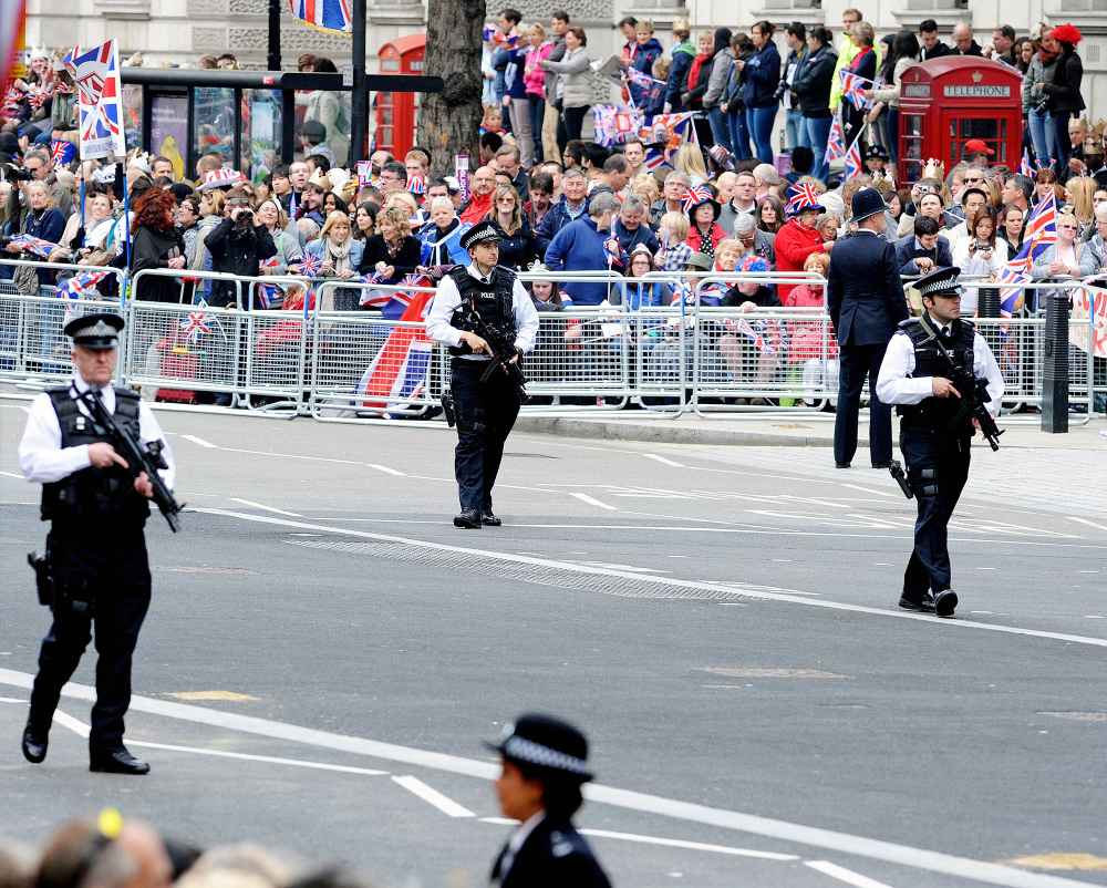 Prince William and Duchess Kates Wedding Security Was a Big Piece of Work