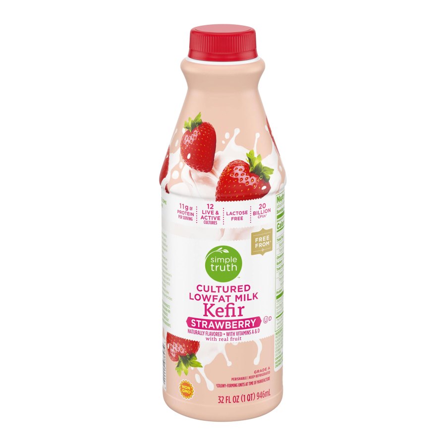 Buzzzz-o-Meter Simple Truth Organic Strawberry Kefir