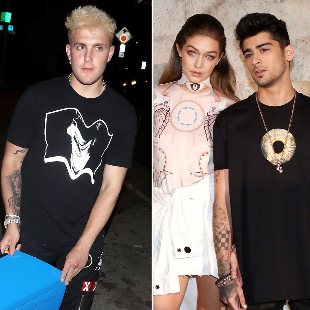 YouTuber Jake Paul Calls Himself ‘F--king Idiot After Zayn Malik Gigi Hadid Drama