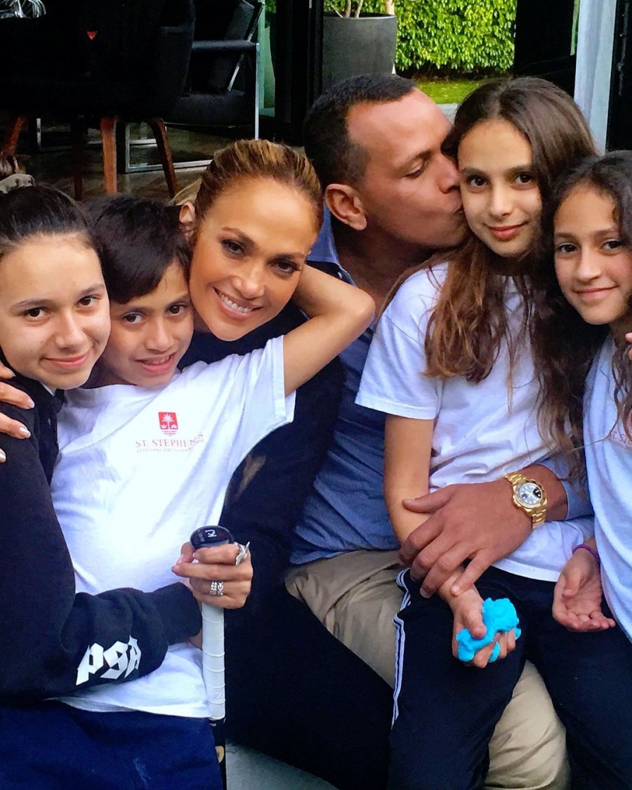 Jennifer Lopez and Alex Rodriguez Family Children September2019