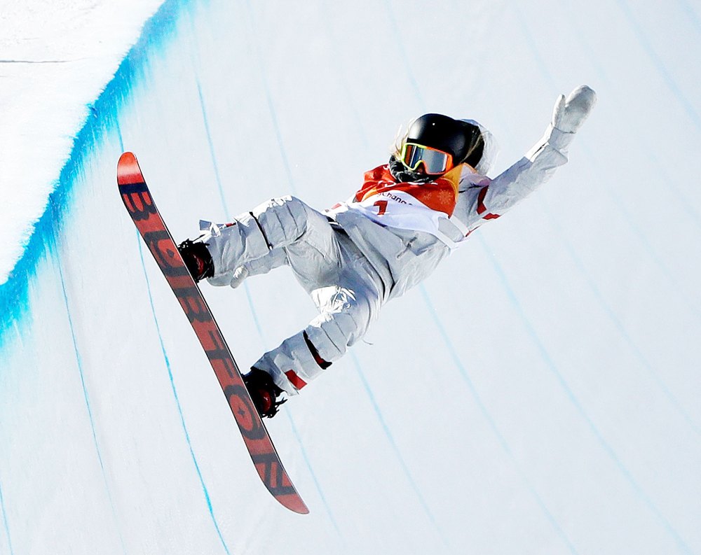 Chloe Kim During the Womens Halfpipe Finals at the 2018 Winter Olympic Games