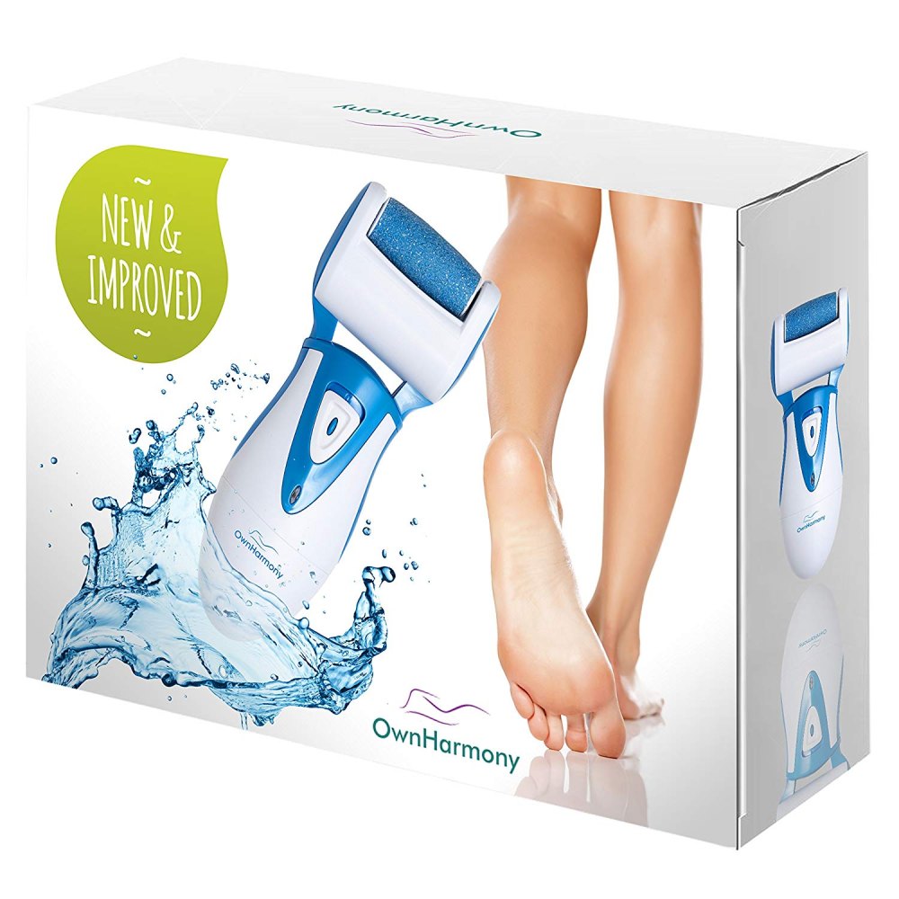 Electric Callus Remover- Rechargeable Electronic Foot File CR900 by Own Harmony