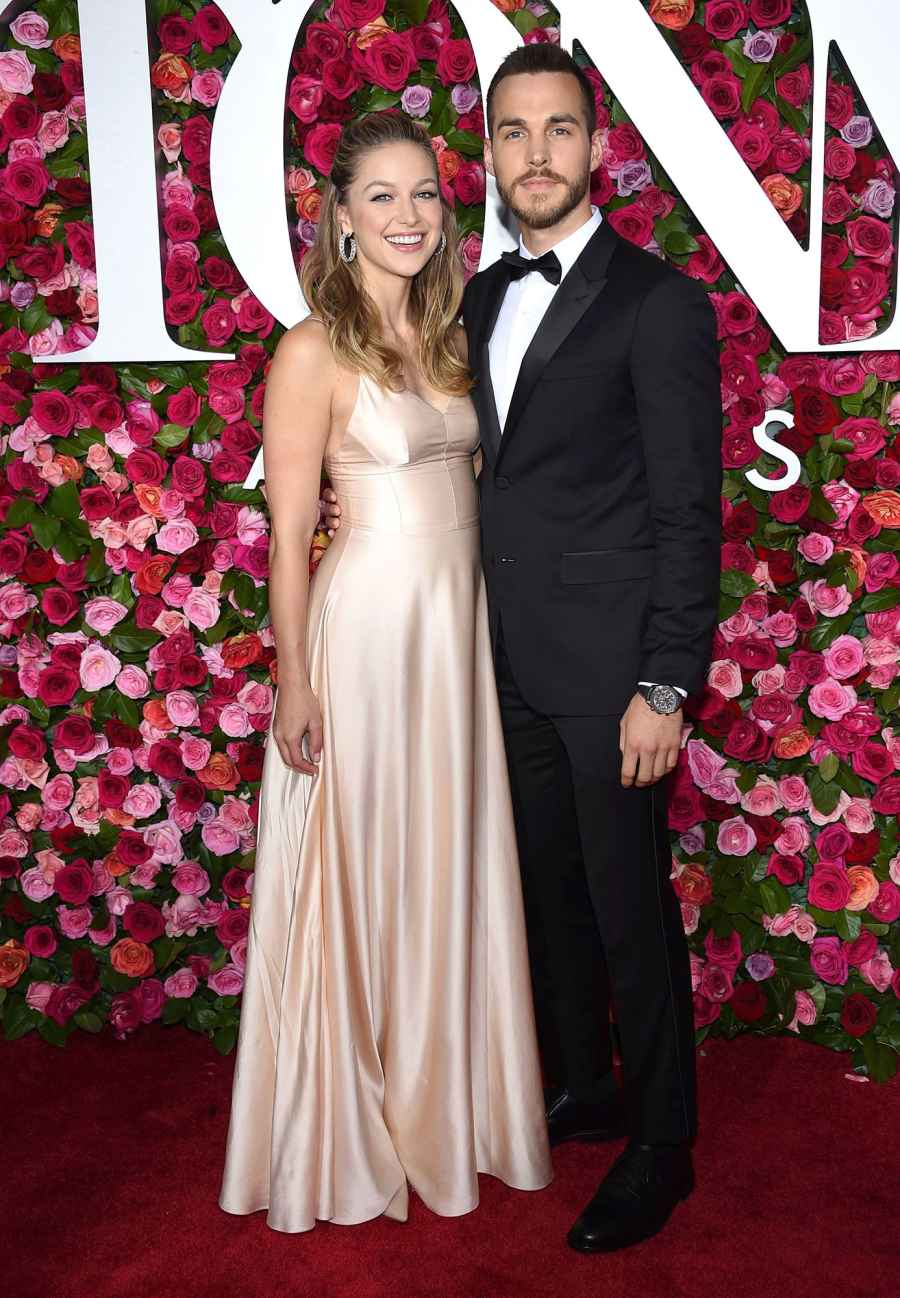Tony Awards Melissa Benoist and Chris Wood Timeline