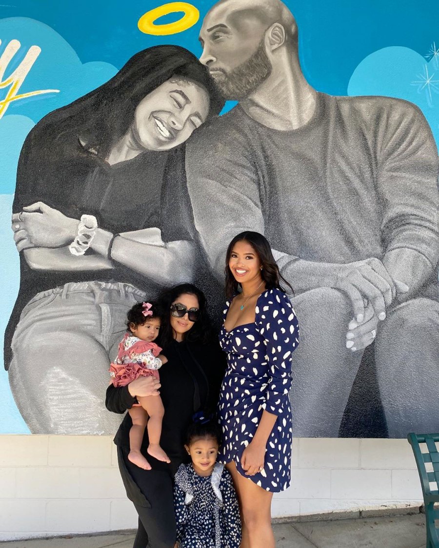 Vanessa, Bianka and Capri Natalia Bryant Instagram Vanessa’s Motherhood Moments