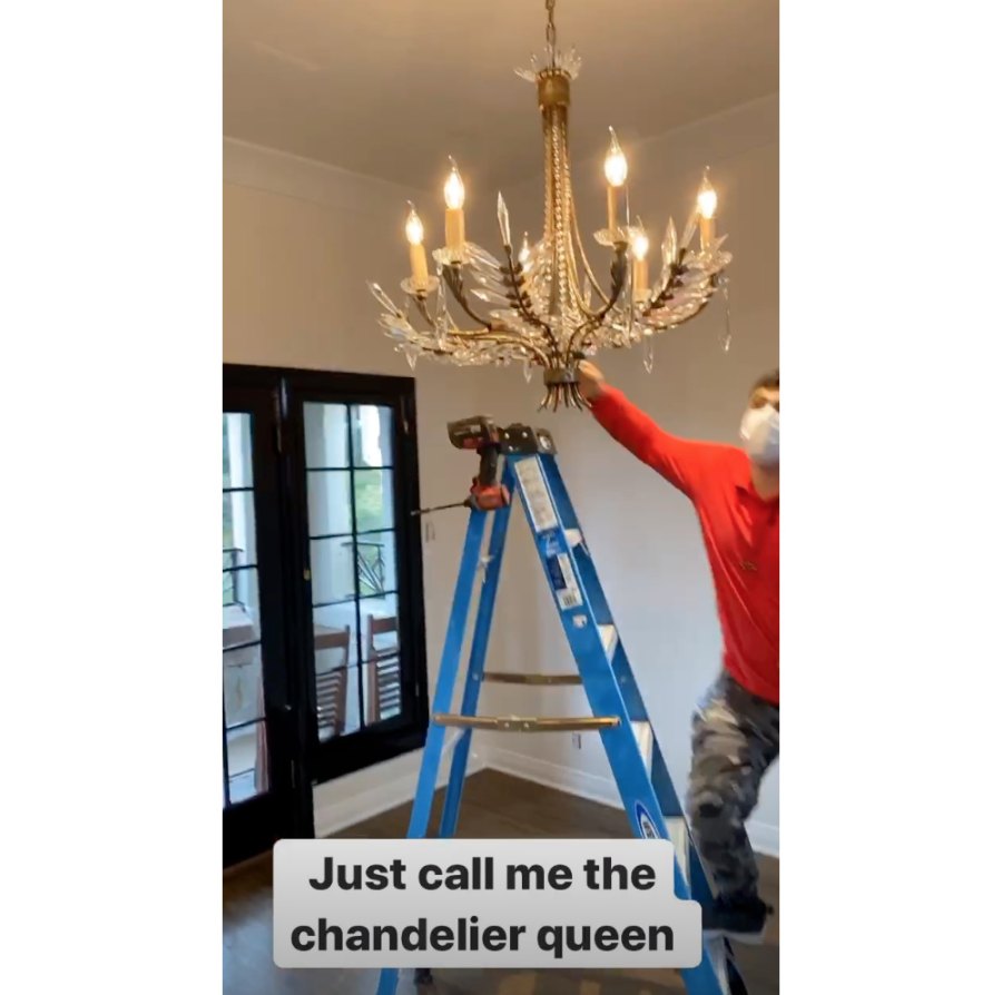 stassi schroeder chandelier