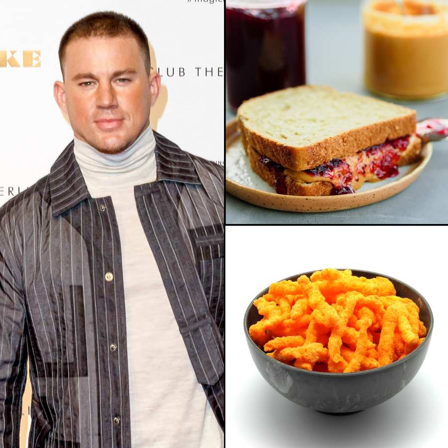 Channing Tatum Loves a PB&J Sandwich Stuffed With Cheetos