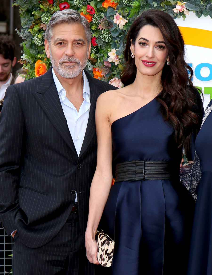 George and Amal Clooney coronavirus donation