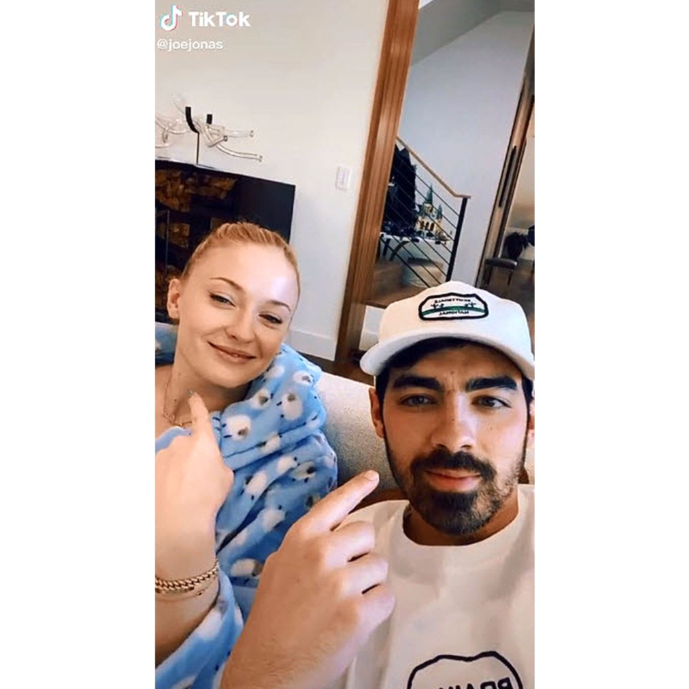 Joe Jonas Sophie Turner Reveal Who Fell in Love First TikTok Couples Challenge