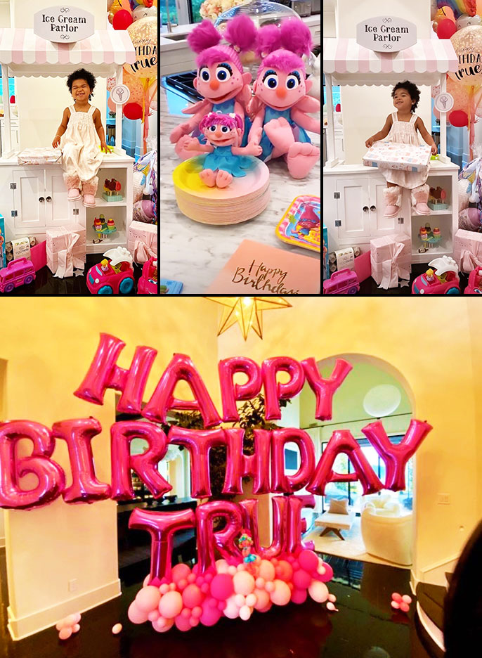 Kardashian Kids Parties True Thompson 2nd Birthday