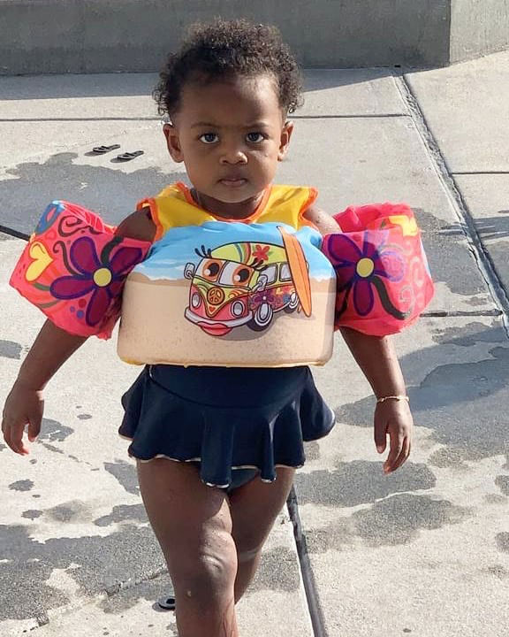 Pool Princess Gabrielle Union-Wade Instagram Dwayne Wade and Gabrielle Union Daughter Kaavia Is Our Quarantine Spirit Animal