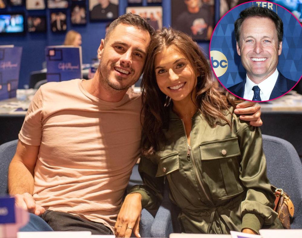 Ben Higgins, Jessica Clarke Reveal If Chris Harrison Will Officiate Wedding