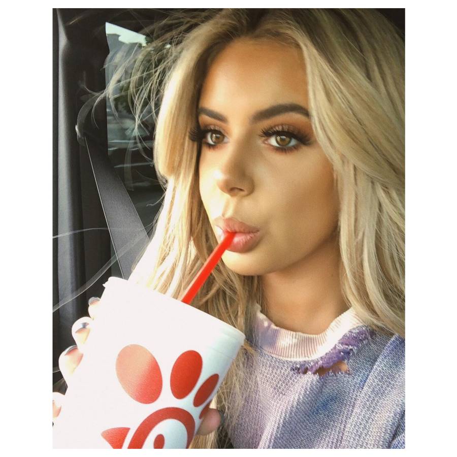 Brielle Biermann Instagram Chick-fil-A Brielle Biermann Favorite Foods