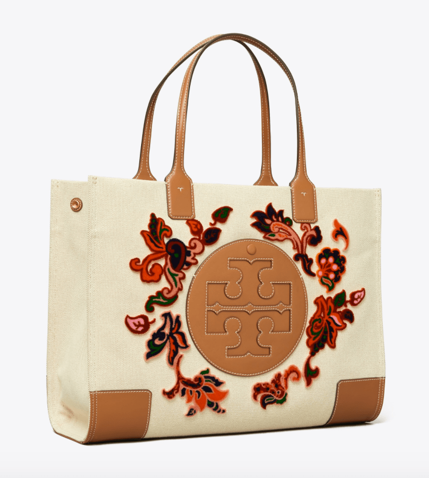 Ella Fil Coupé Tote (Ivory Mountain Paisley)