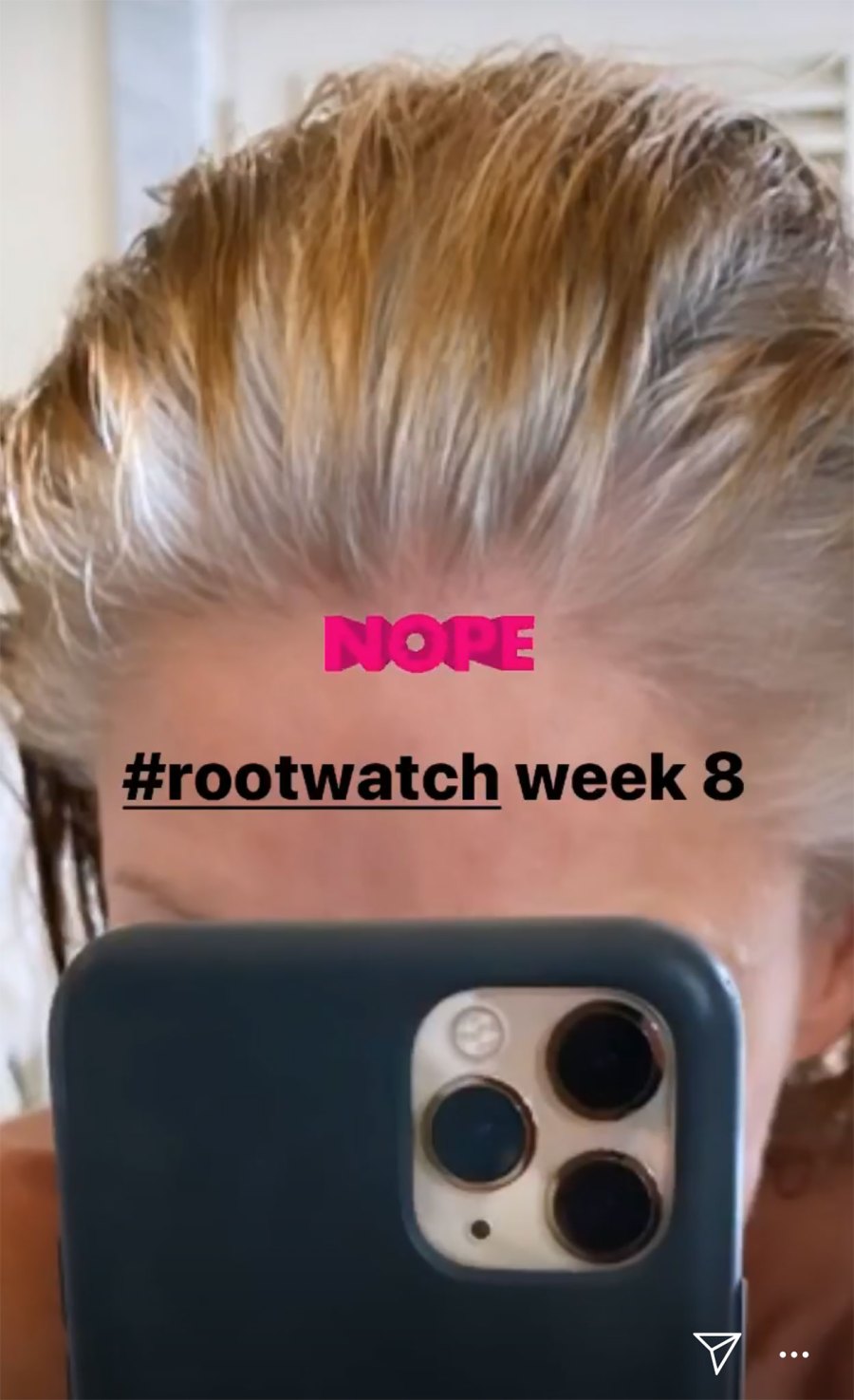 Kelly Ripa Shares Monthly Quarantine Hair Update: 'Root Watch Week 8'