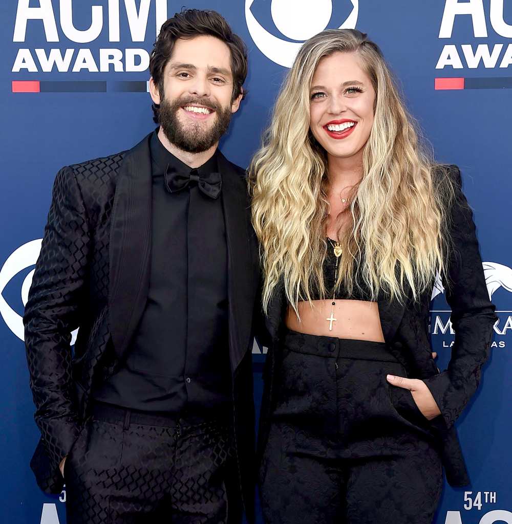 Thomas Rhett Calls Wife Lauren Akins His Hero After She Gets Barfed on By Newborn Daughter Lennon 2