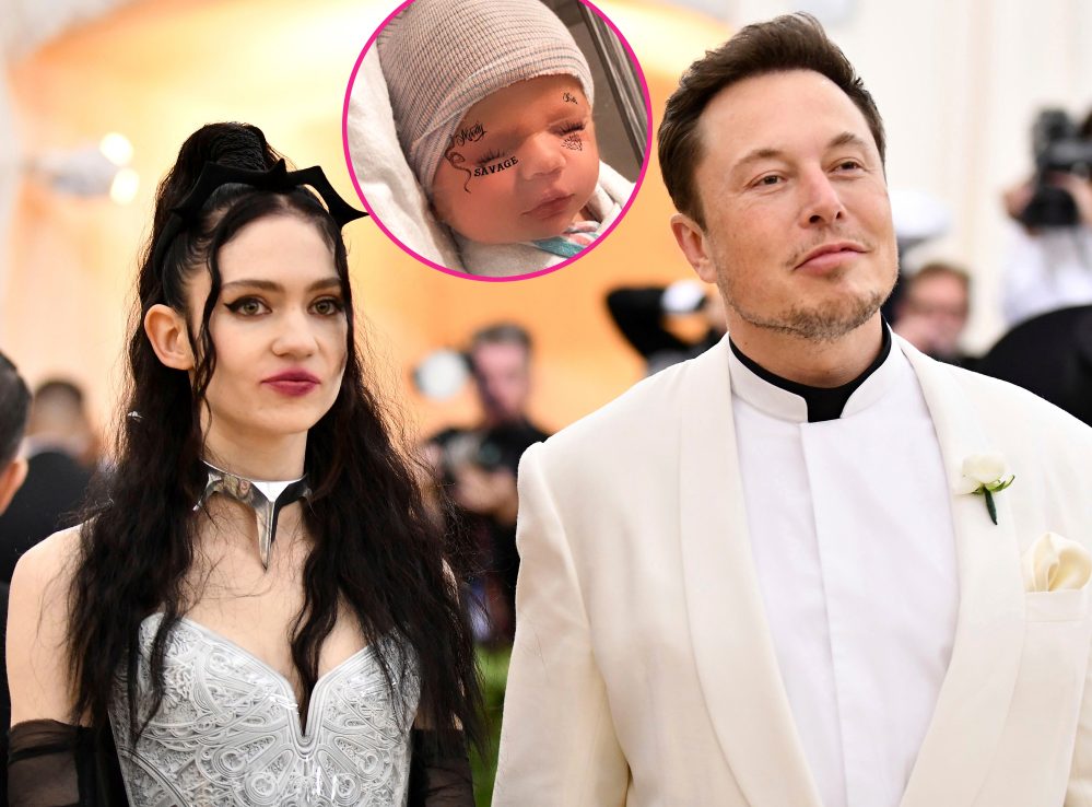 Grimes Elon Musk Reveal Newborn Son Middle Name Birth Certificate