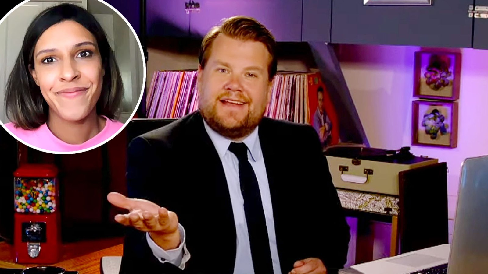 James Corden Late Late Show Staffer Gives Him a Lesson in White Privilege