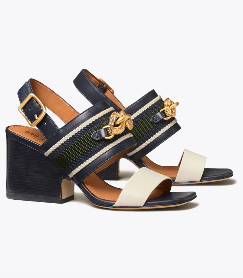 Jessa Block Heel Sandal