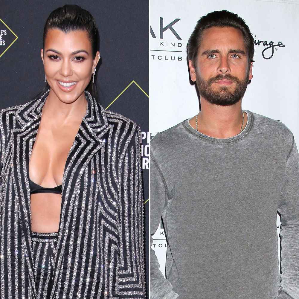 Kourtney Kardashian and Scott Disick Fathers Day