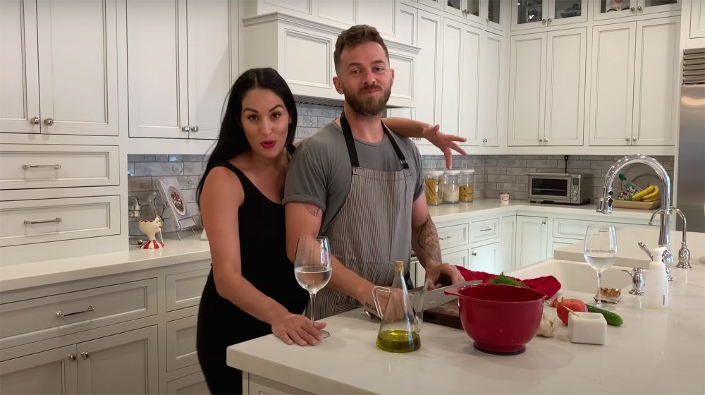 Nikki Bella and Artem Chigvintsev Show Off Their Kitchen