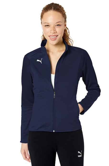 PUMA Women's LIGA Training Jacket (Peacoatpuma White)