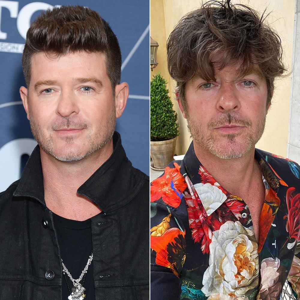 The Internet Has Strong Feelings About Robin Thicke's Long Hair