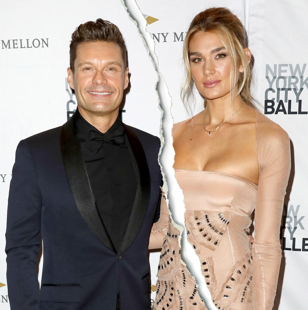 Ryan Seacrest and Shayna Taylor split