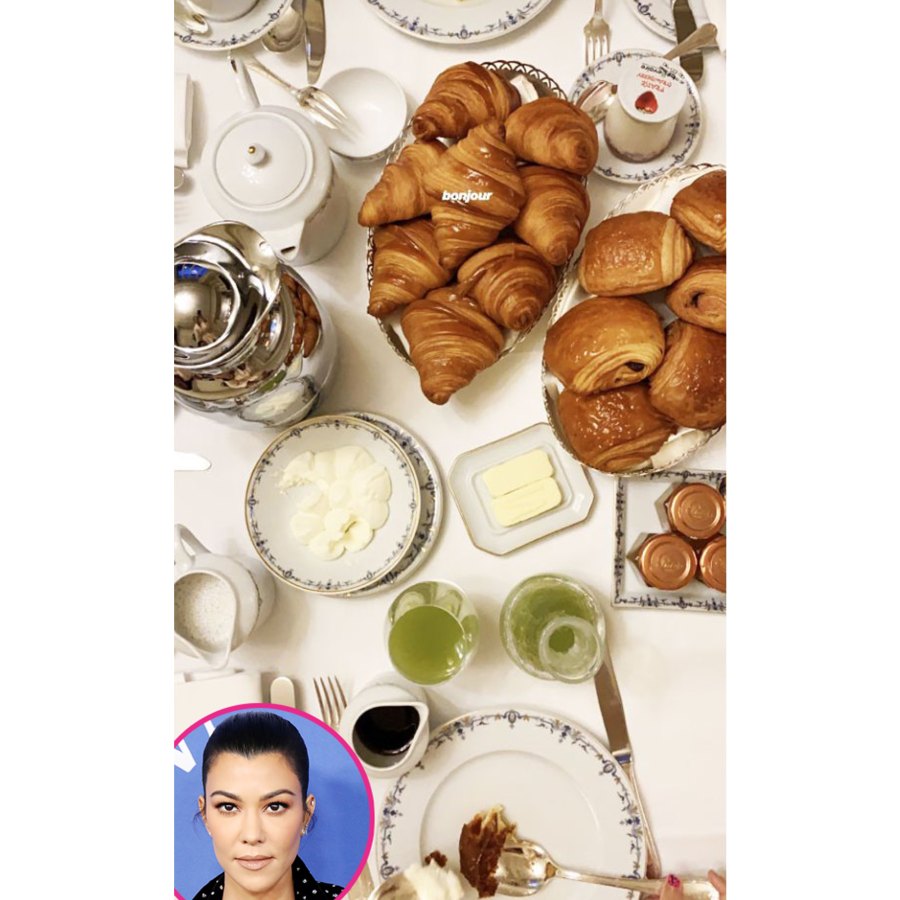 Kourtney Kardashian Stars Ordering Room Service