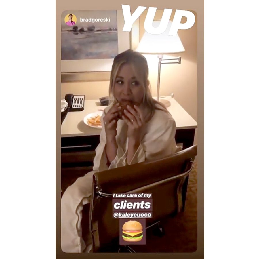 Kaley Cuoco Stars Ordering Room Service