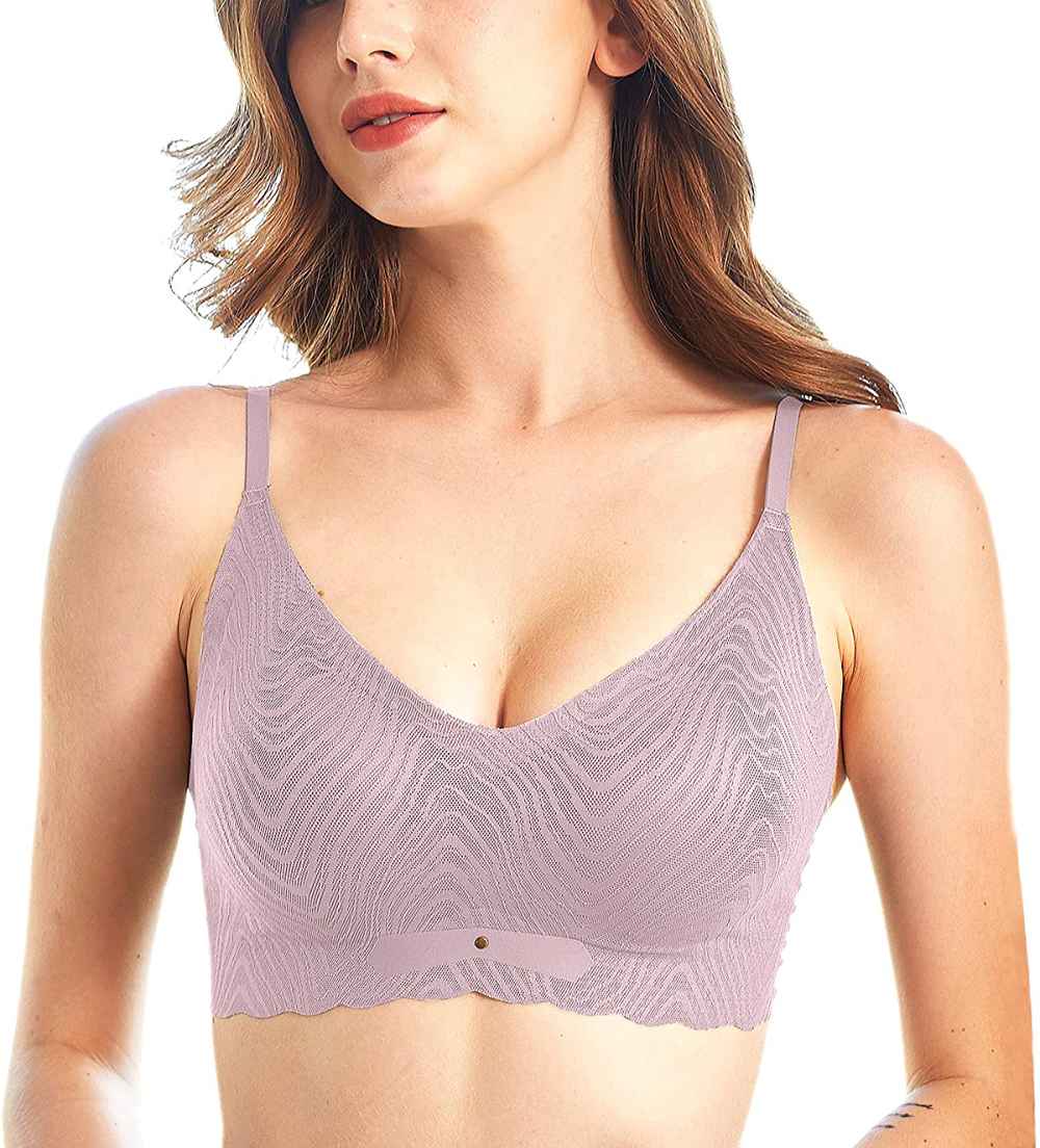 PRETTYWELL Seamless Wire-Free Everyday Bra.