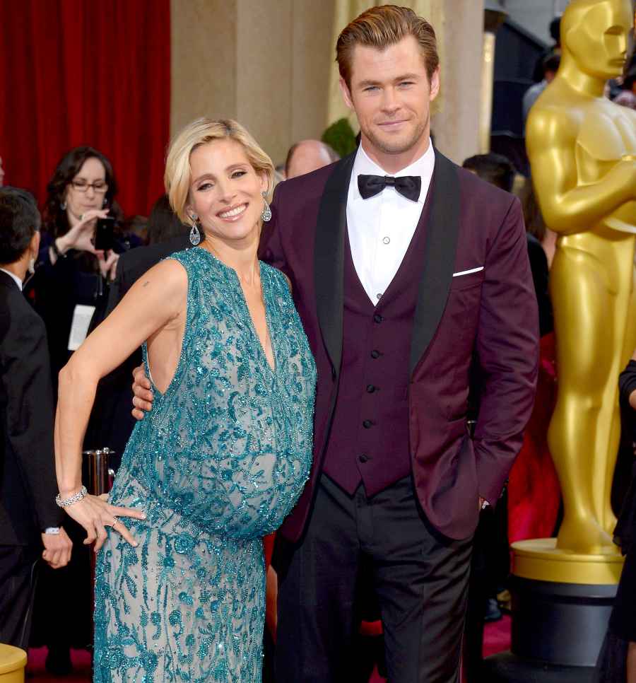 5 Welcome twin boys in March 2014 Chris Hemsworth and Elsa Pataky