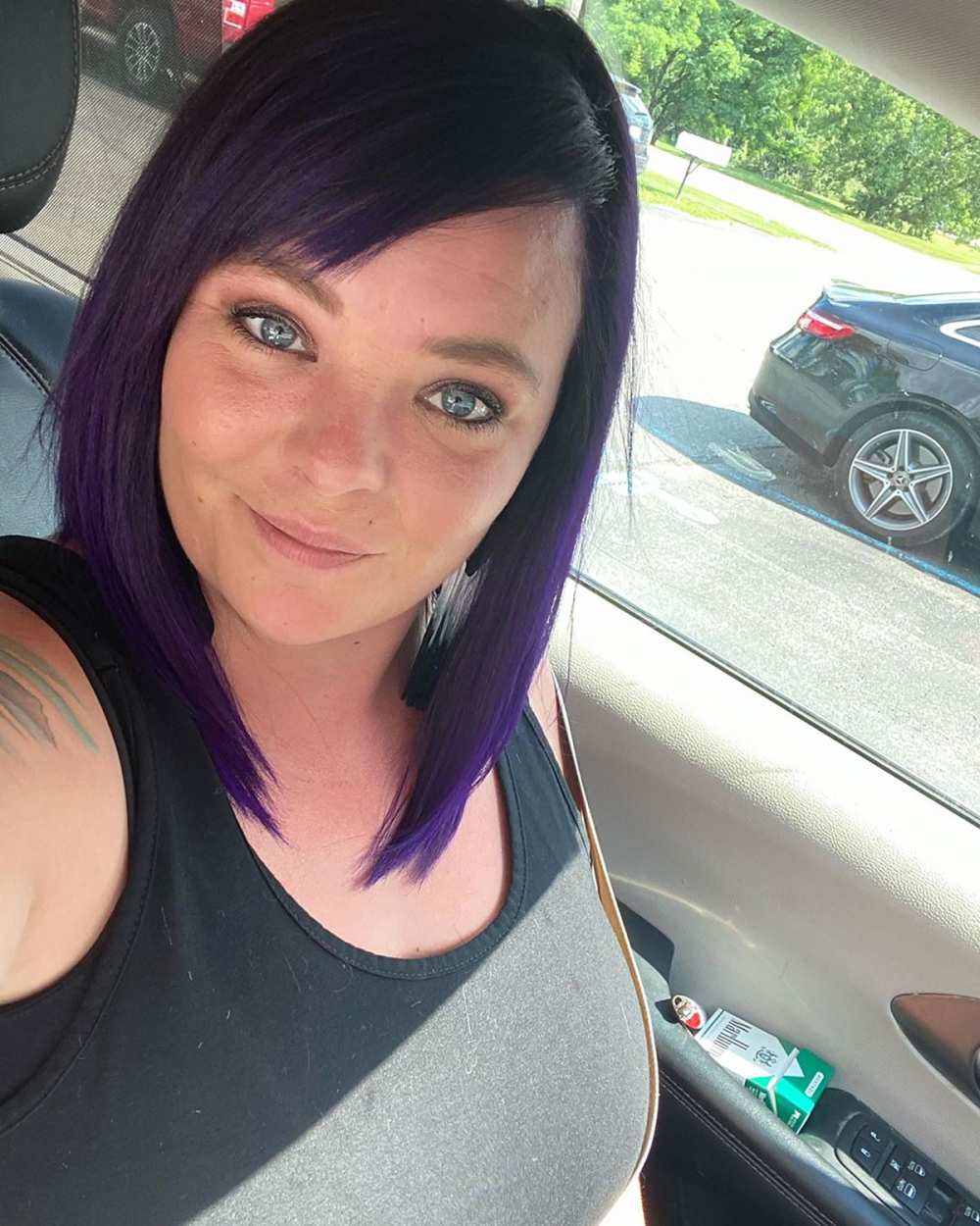 'Teen Mom' Star Catelynn Baltierra Debuts a New Haircut — and Purple Locks!