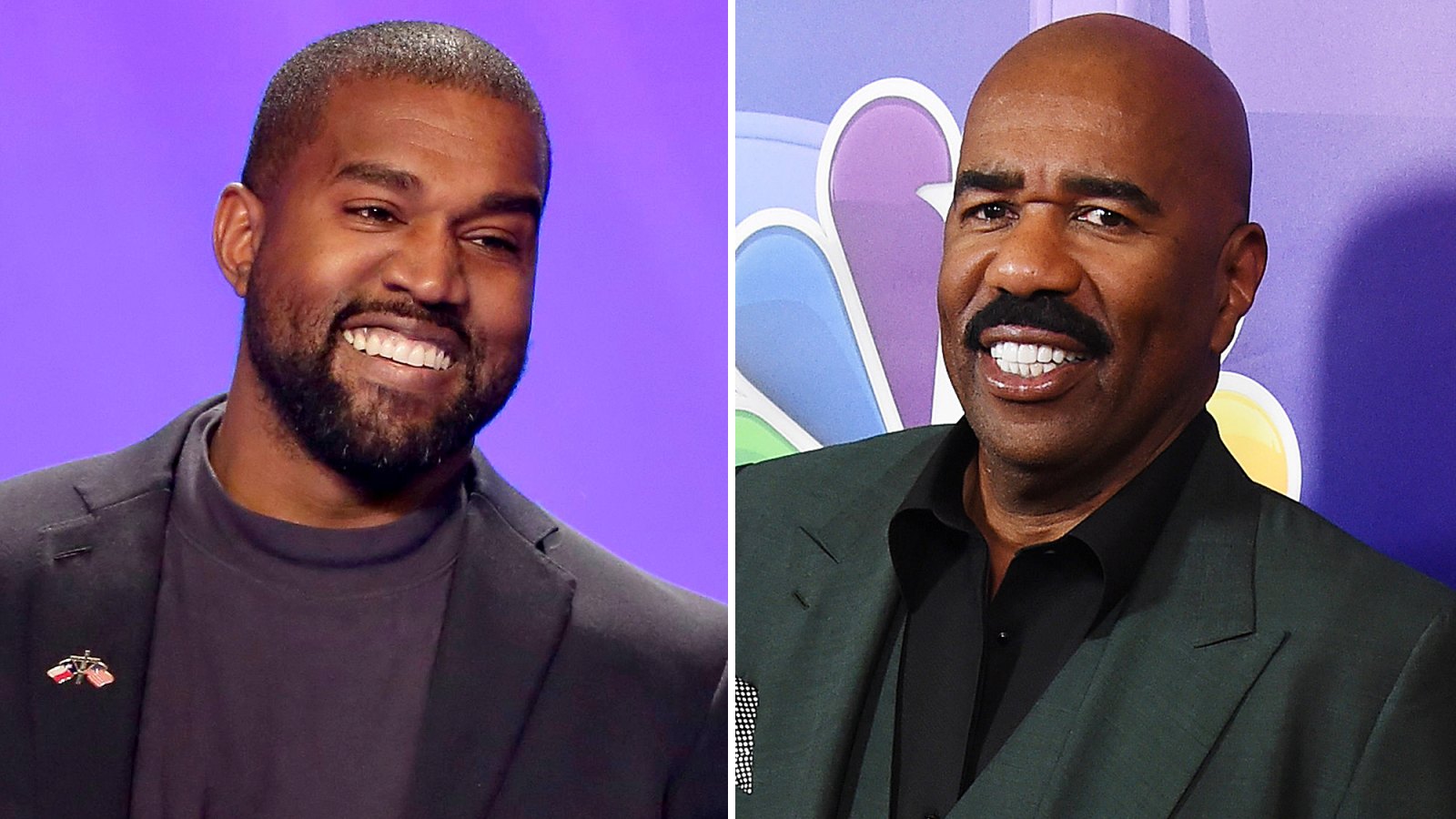 Kanye West Hangs Out With Steve Harvey After Family Drama Public Antics