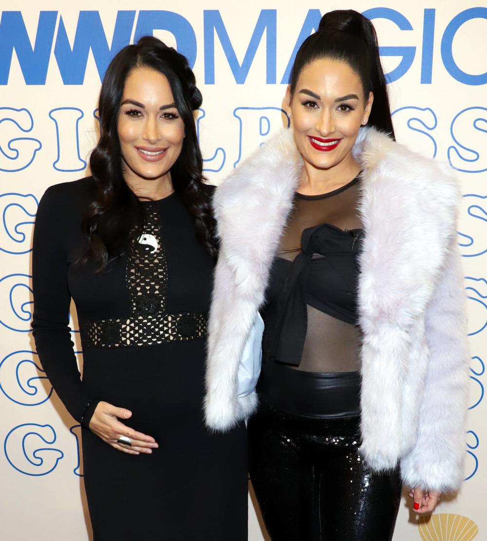 Nikki Bella and Brie Bella Show Postpartum Bodies Nearly 1 Month After Giving Birth