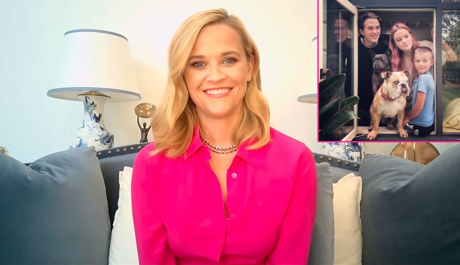 Reese Witherspoon Jokes Its Her Job to Embarrass 3 Kids