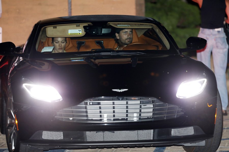 Scott Disick And Kourtney Step Out For Dinner At Same Restaurant As Sofia
