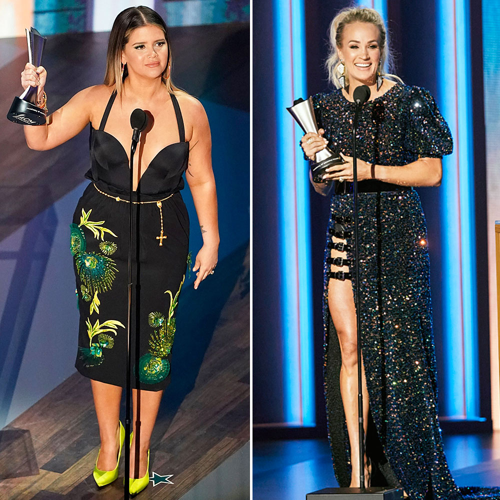 Maren Morris and Carrie Underwood Best Looks at the ACM Awards