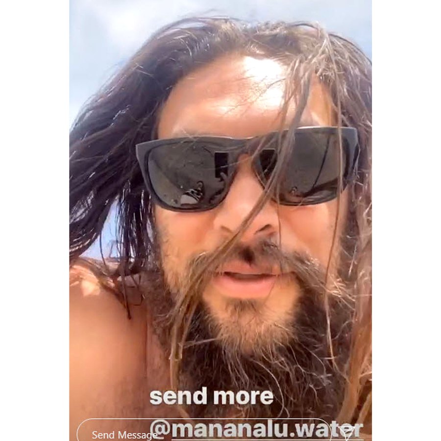 Jason Momoa Went Shirtless After His Car Broke Down Desert