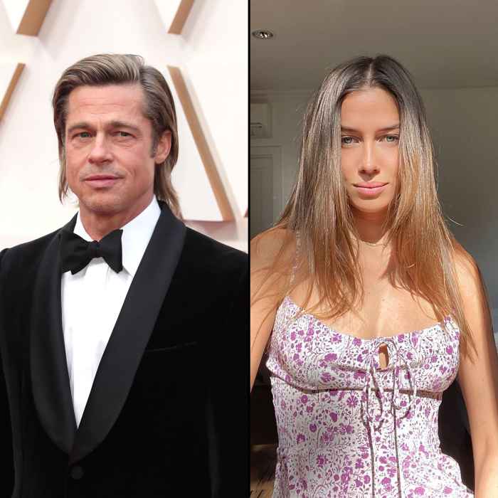 Brad Pitt Girlfriend Nicole Poturalski Split